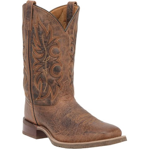 Laredo Men's 11" Combs Rust Leather Western Boots - 7722 - 7D