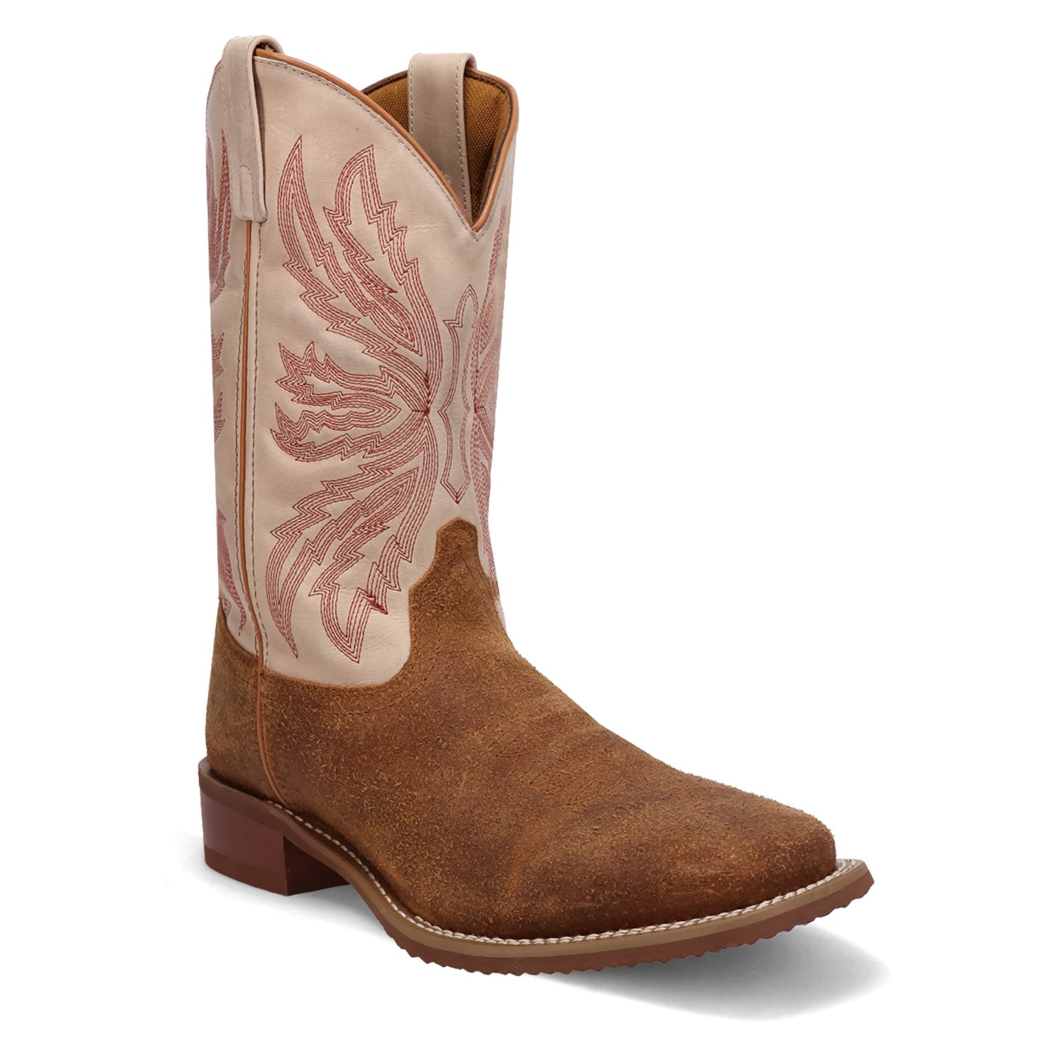 Laredo Men's 11" Chet Rust & Bone Leather Western Boot - 7731 - 7D