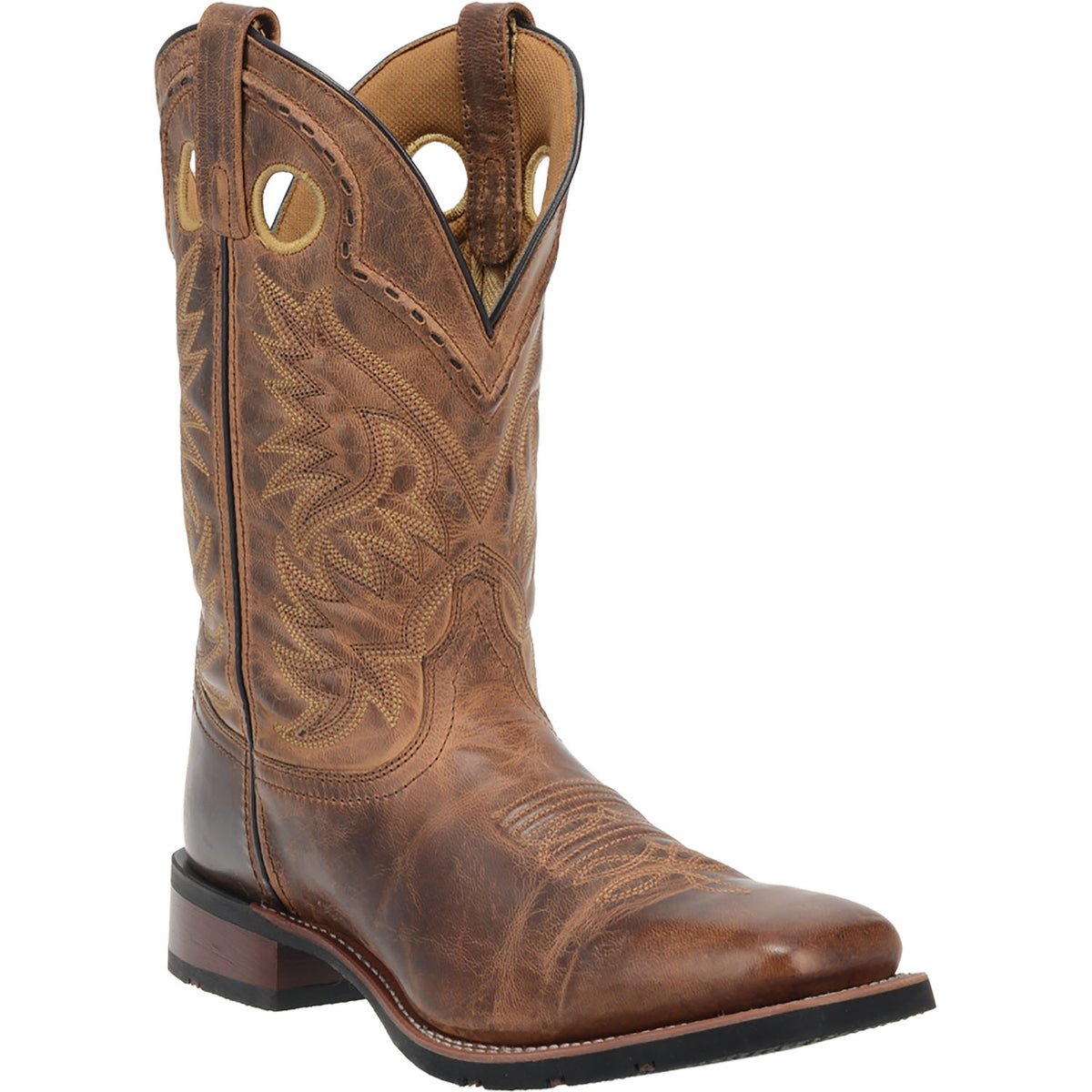 Laredo Men's 11" Kane Tan Square Toe Western Boot - 7812 - 7D