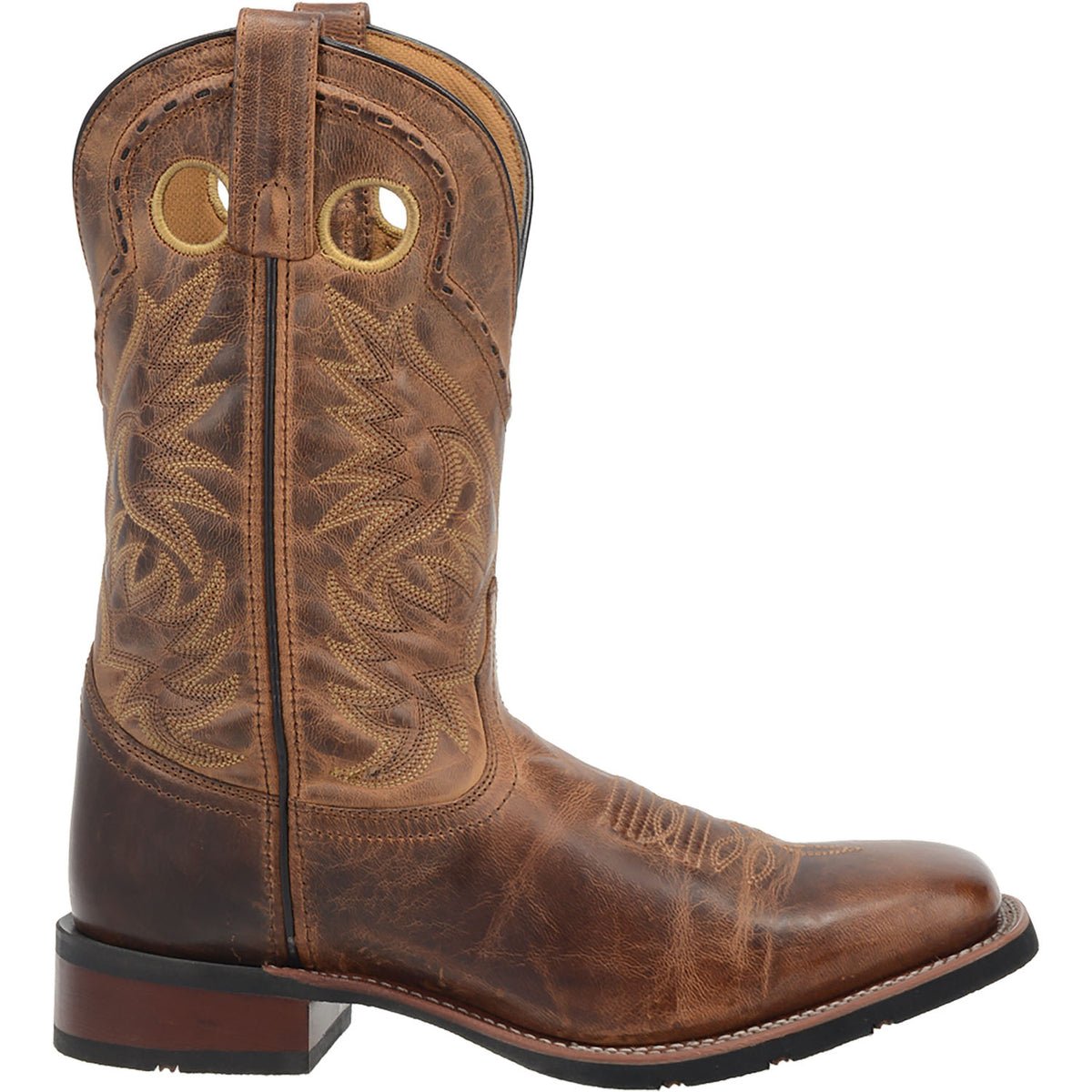 Laredo Men's 11" Kane Tan Square Toe Western Boot - 7812 - 7D