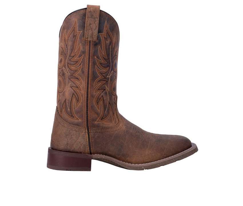 Laredo Men's 11" Durant Leather Square Toe Western Boot - 7835 - 7D