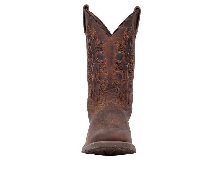 Laredo Men's 11" Durant Leather Square Toe Western Boot - 7835 - 7D