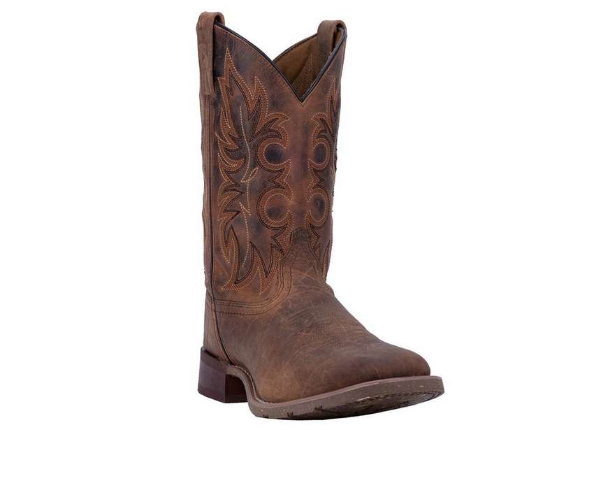 Laredo Men's 11" Durant Leather Square Toe Western Boot - 7835 - 7D