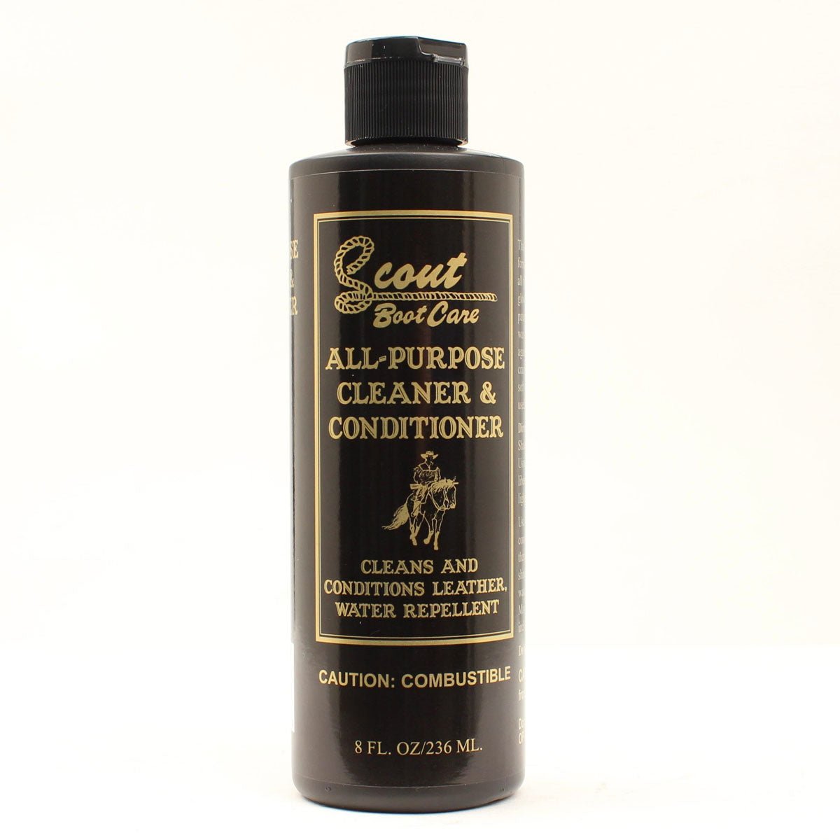 M&F Western Scout All Purpose Leather Cleaner & Conditioner - 8 oz - 03616