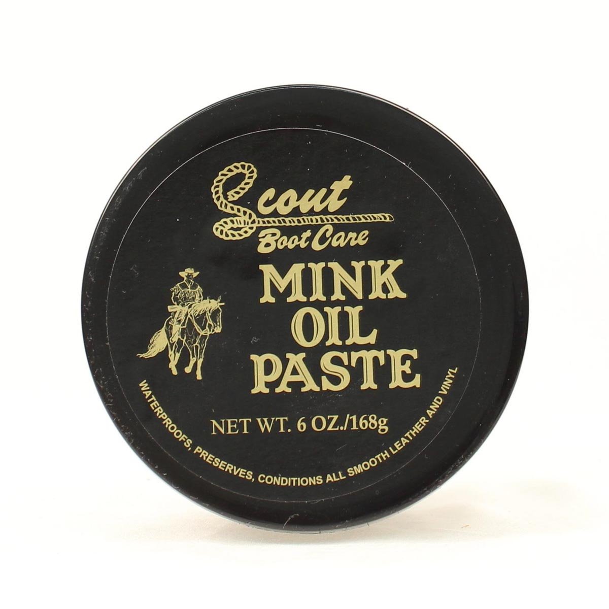 M&F Western Scout Boot Care Mink Oil Paste - 6 oz - 03635