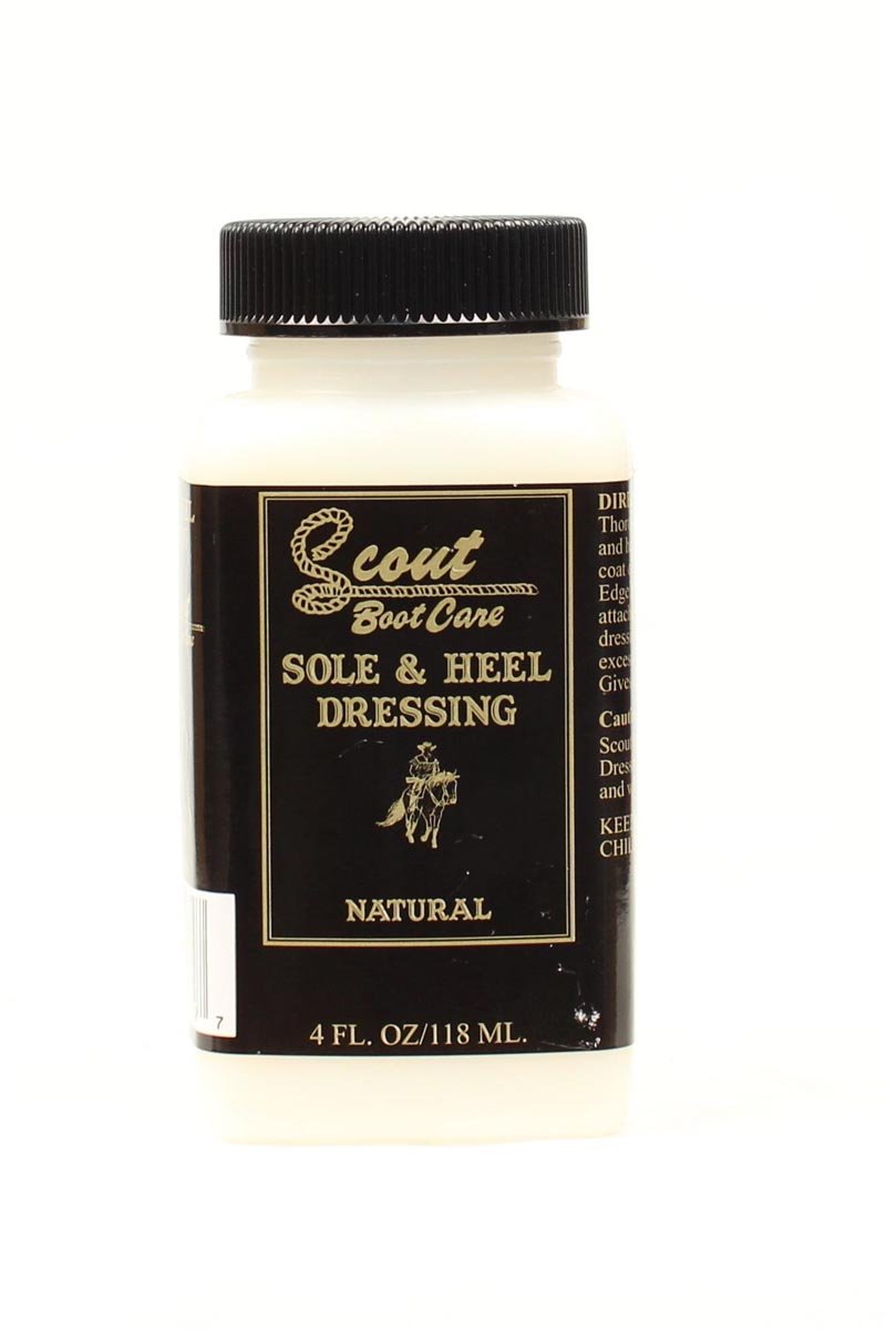 M&F Western Scout Boot Care Sole & Heel Dressing Natural - 4 oz - 0364048