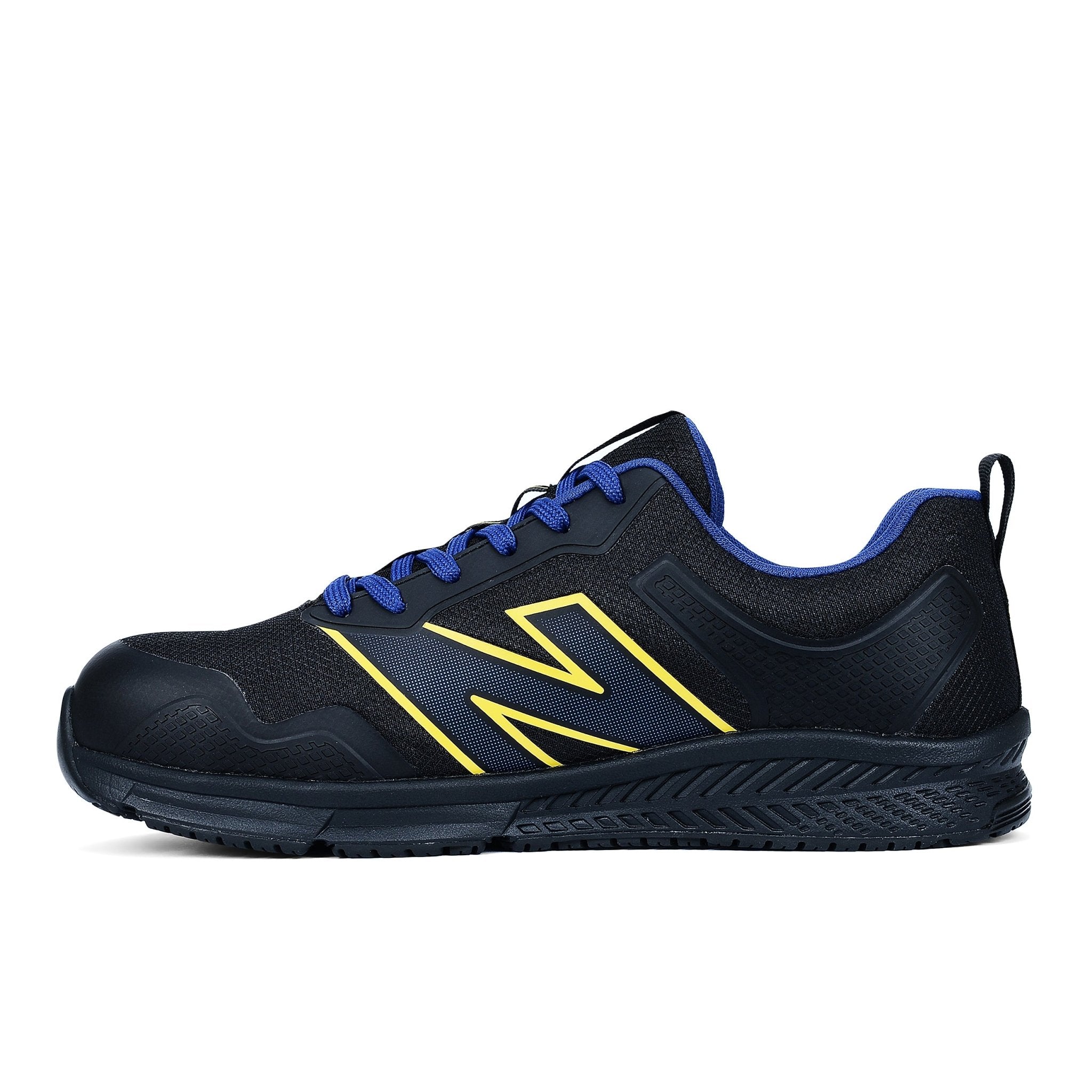 New Balance Men's Evolve Black Lace Up Alloy Toe EH Work Shoe - MIDEVOLBL - 7D