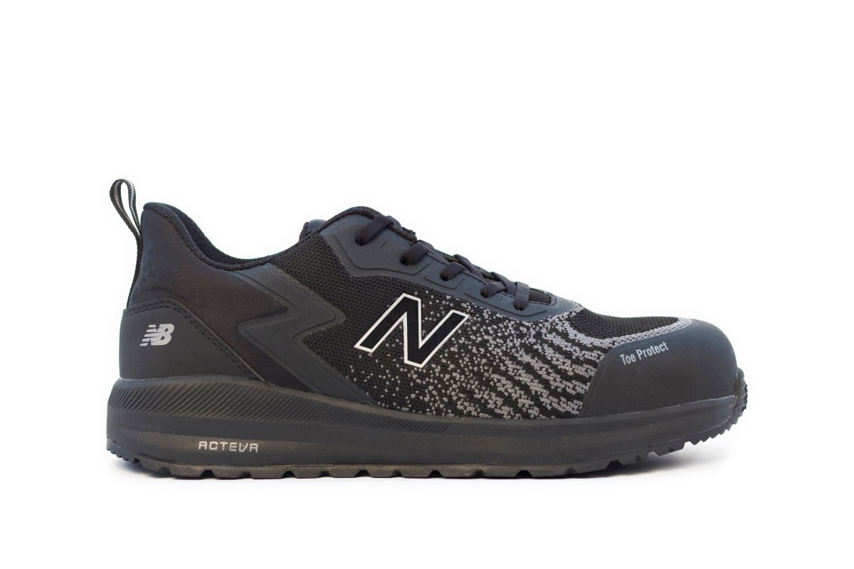 New Balance Men's Speedware Black Composite Toe Work Shoe - MIDSPWRBL - 7D