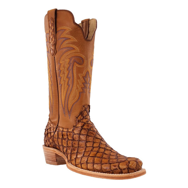 R. Watson Men's Cognac Pirarucu 13