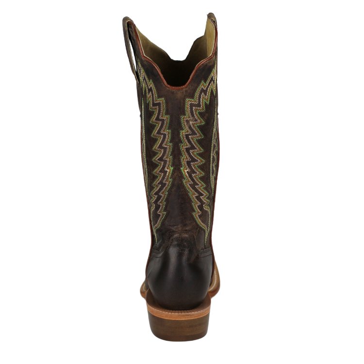 R. Watson Women's 13" Mad Brown Cowhide and Goat Western Boot - WRL0001 - 1 - 5B