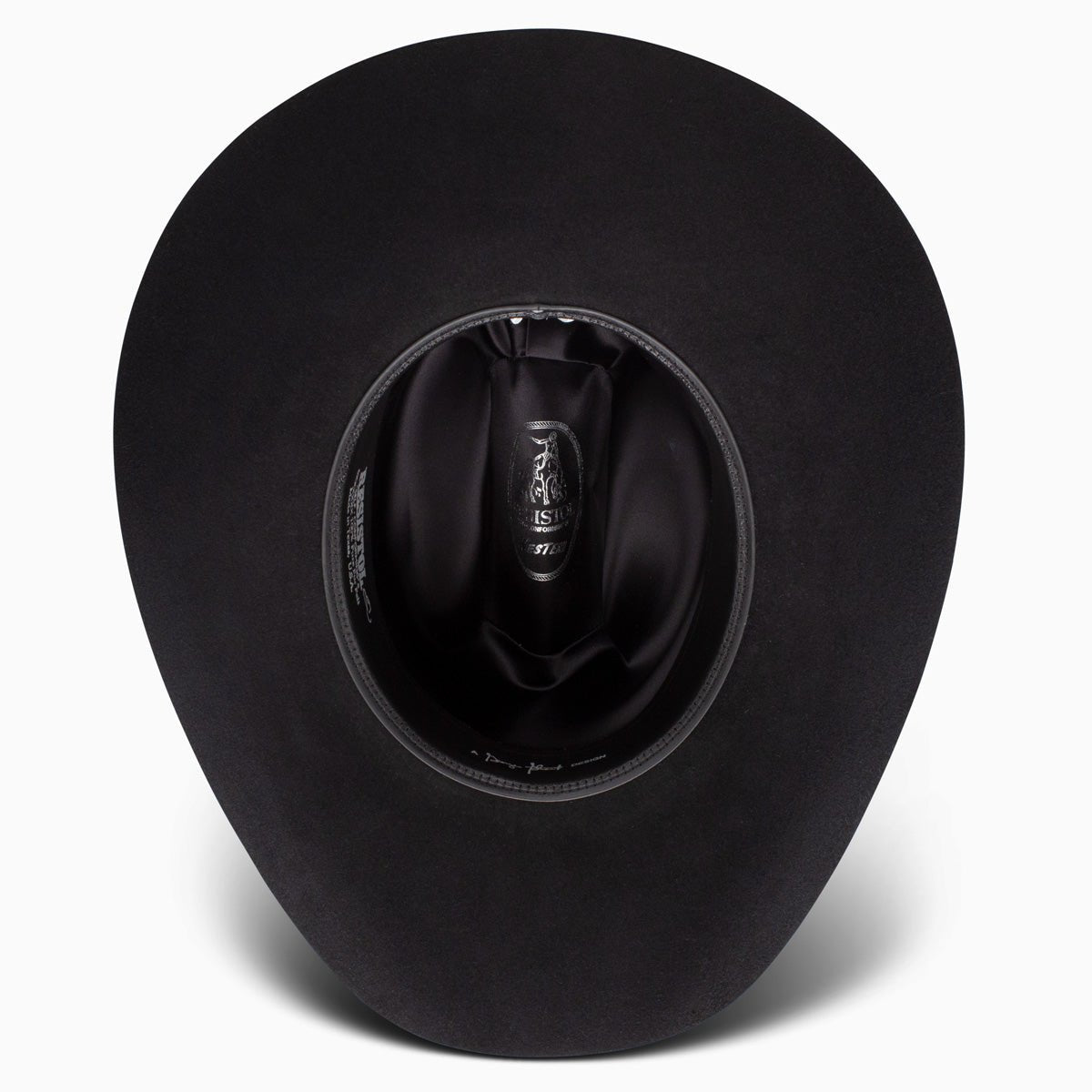 Resistol 6X Felt City Limits Black Cowboy Hat - RFCTLM - 7542 - 22 - 6_1/2