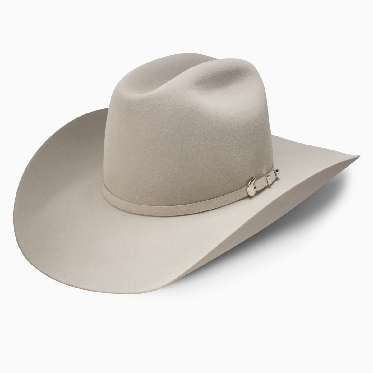 Resistol Midnight 6X Felt Silver Belly Western Hat - RFMDNT - 094271 - 6_3/4