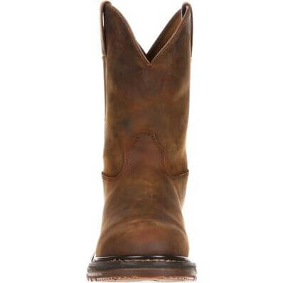 Rocky Men's 10" Original Ride Roper Round Toe Western Boot - FQ0001108 - 7M