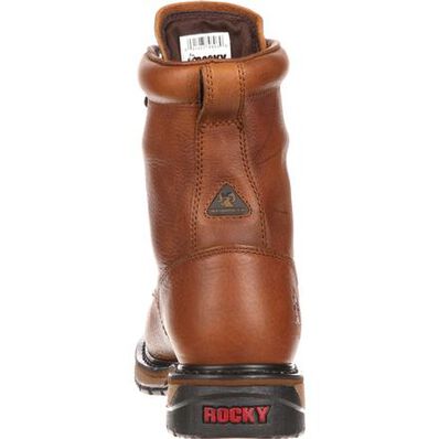 Rocky Men's Original 9" Waterproof Ride Lacer Round Toe Western Boot - FQ0002723 - 7M