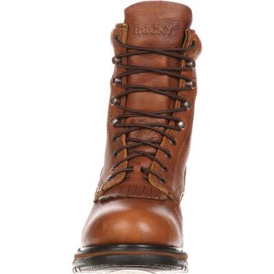 Rocky Men's Original 9" Waterproof Ride Lacer Round Toe Western Boot - FQ0002723 - 7M