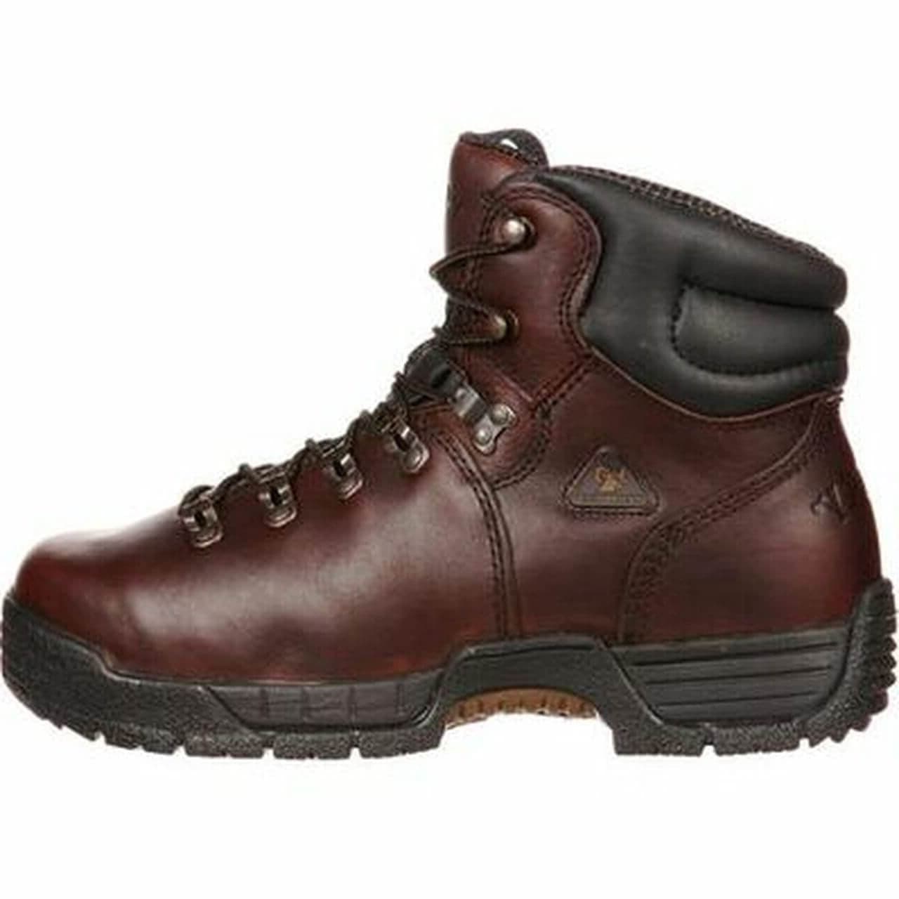 Rocky Men's 6" Mobilite Round Steel Toe Waterproof Work Boot - FQ0006114 - 8M