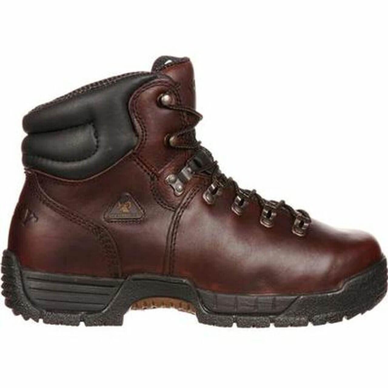 Rocky Men's 6" Mobilite Round Steel Toe Waterproof Work Boot - FQ0006114 - 8M