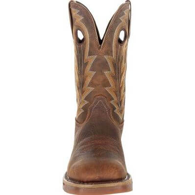 Rocky Men's Long Range 11" Waterproof Square Toe Western Work Boot - RKW0278 - 7M