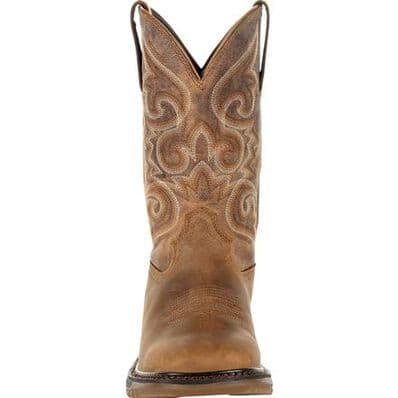 Rocky Original 10" Ride Flex Women's Waterproof Square Toe Western Boot - RKW0298 - 6M - CL