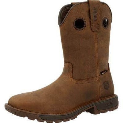 Rocky Men's 10" Waterproof Legacy 32 Square Steel Toe Western Boot - RKW0339 - 8M