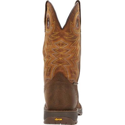 Rocky Men's 11" Brown Legacy 32 Waterproof Square Toe Western Boot - RKW0355 - 7.5M