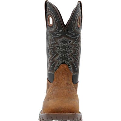 Rocky Men's 11" Waterproof Legacy 32 Square Steel Toe Western Boot - RKW0356 - 7M