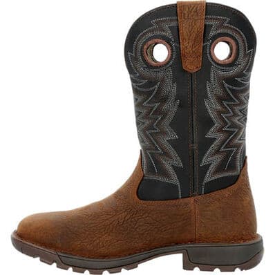 Rocky Men's 11" Waterproof Legacy 32 Square Steel Toe Western Boot - RKW0356 - 7M