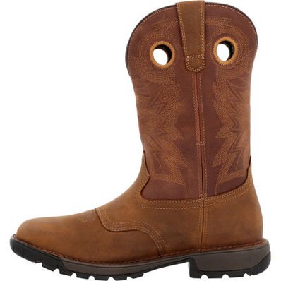 Rocky Men's 11" Legacy 32 Waterproof Square Toe Western Work Boot - RKW0380 - 7M