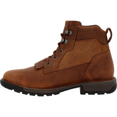 Rocky Men's 6" Legacy 32 Waterproof Square Toe Western Lacer Work Boot - RKW0382 - 7M