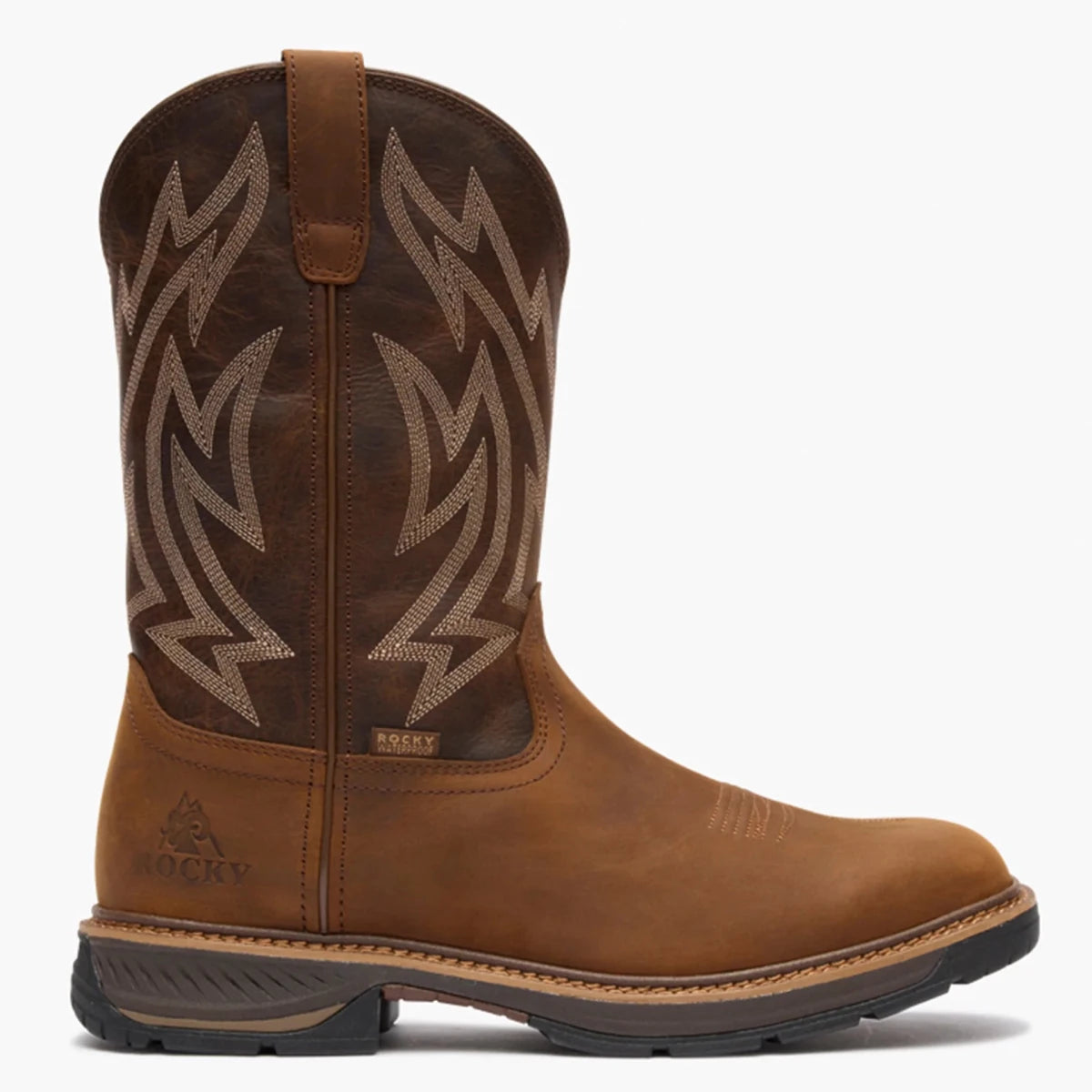 Rocky Men's 11" Ride LTE Waterproof Western Boot - RKW0473-8M