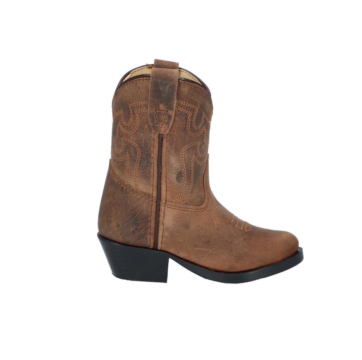 Smoky Mountain Toddler Denver Brown Oil Distress Leather Western Boot - 3034T - 5D