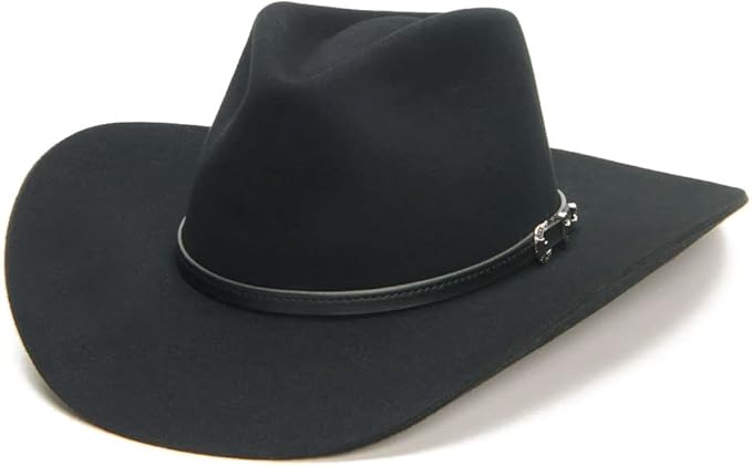 Stetson Seneca 4X Felt Black Cowboy Hat - SBSNCA - 4134 - 7_6_3/4