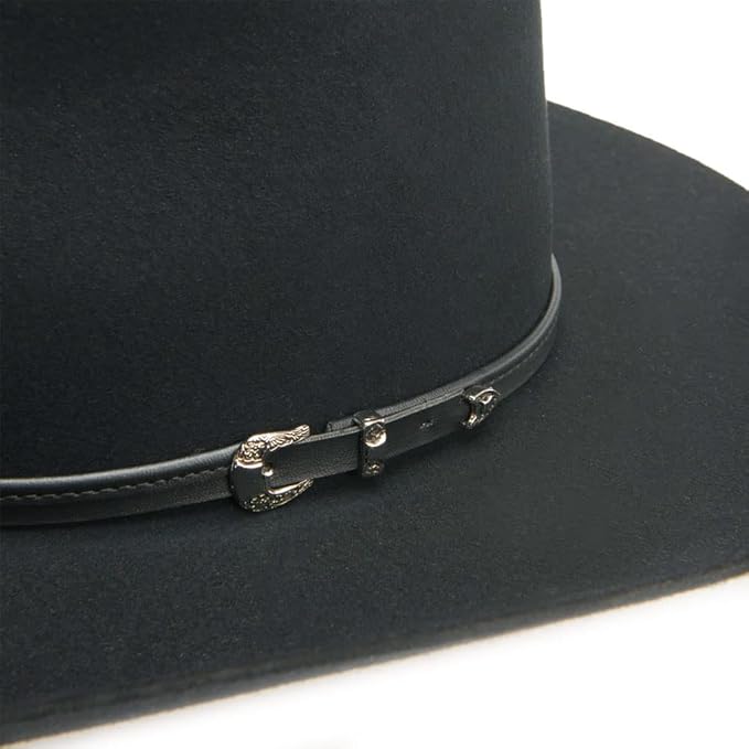 Stetson Seneca 4X Felt Black Cowboy Hat - SBSNCA - 4134 - 7_6_3/4