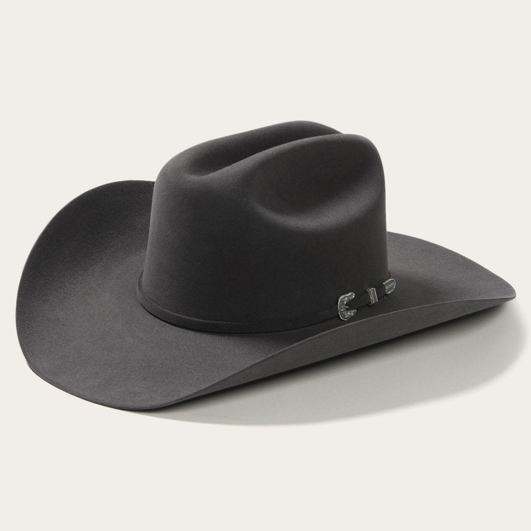 Stetson Skyline 6X Felt Granite Grey Cowboy Hat - SFSKYL - 7540 - 49 - 6_1/2