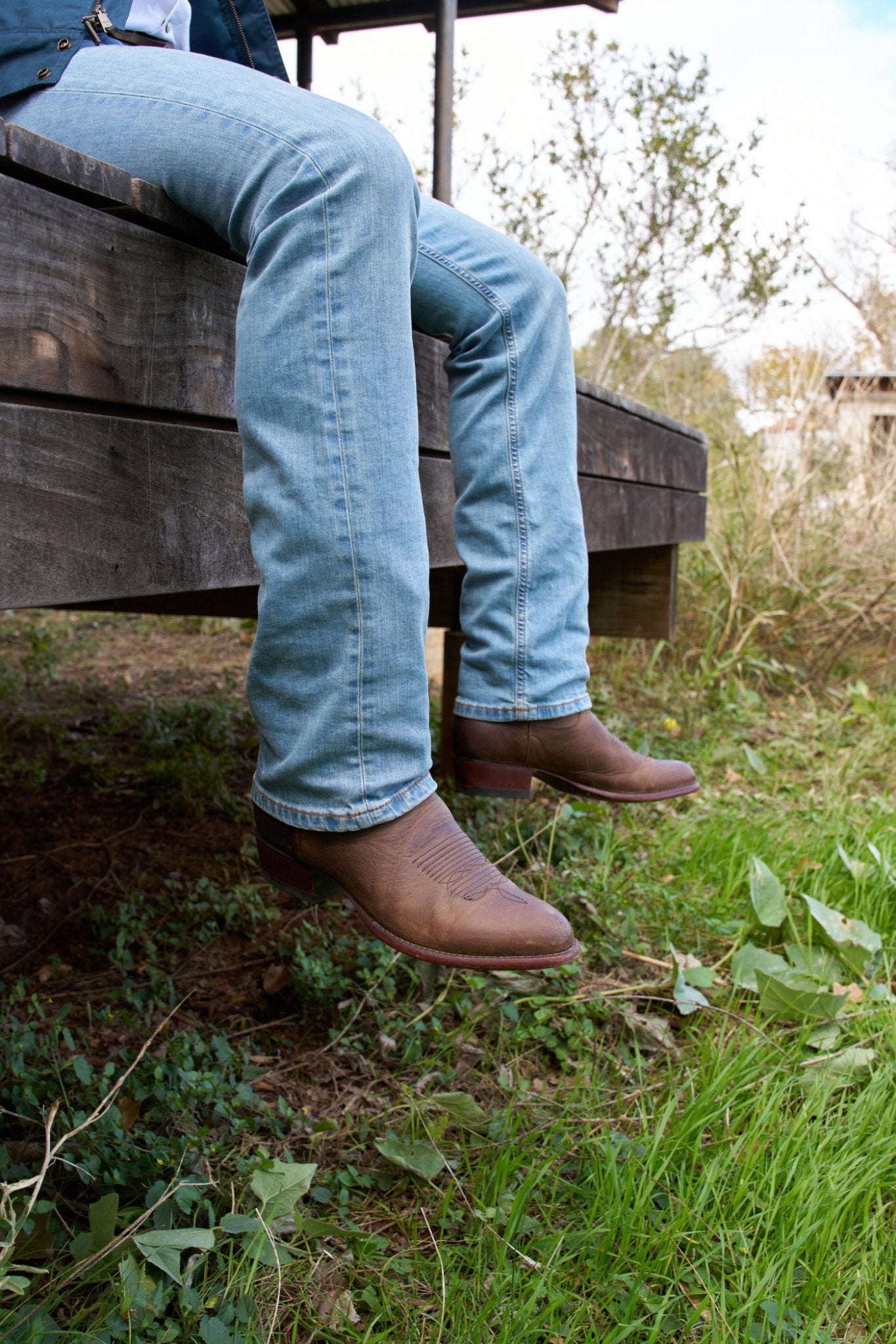 Tecovas Men's The Cartwright Cafe Goat Boot - M10001CAF - 7EE