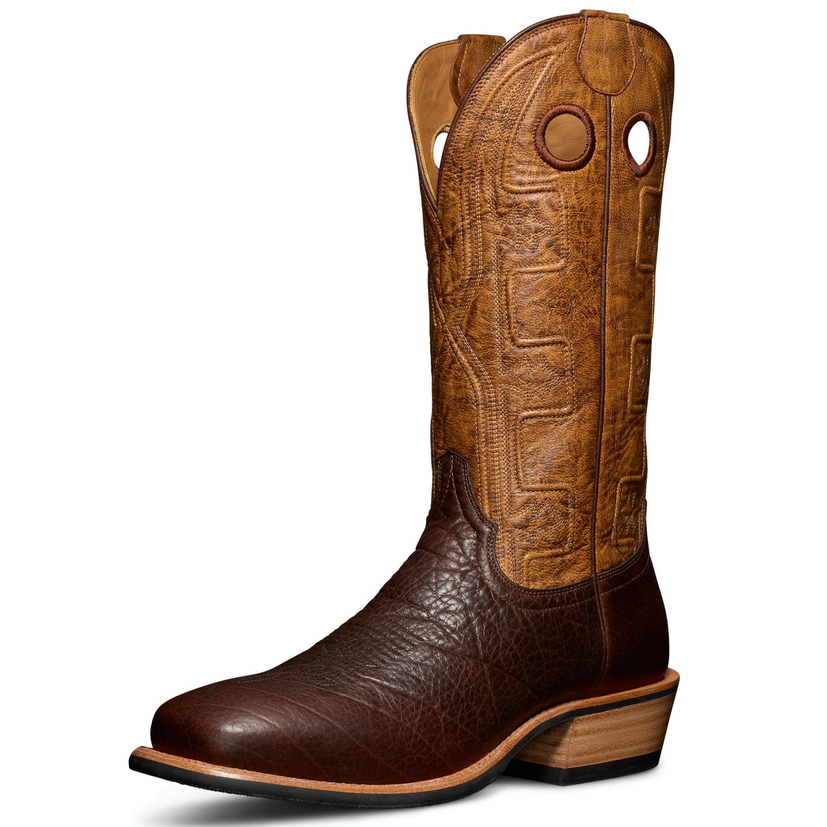 Tecovas Men's The Cody Chocolate Bison Boot - M10044CHO - 7EE