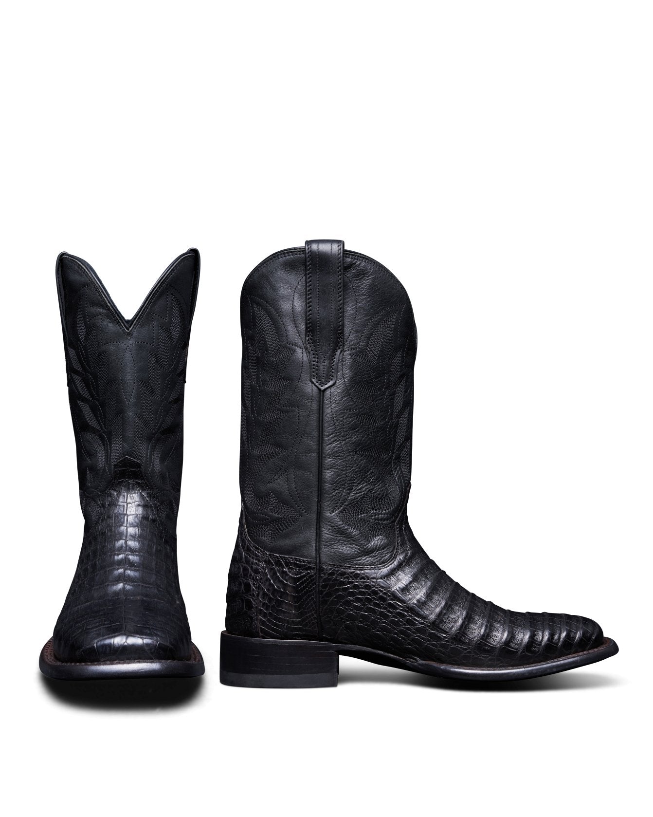 Tecovas Men's The William Midnight Caiman Boot - M10069MID - 7EE