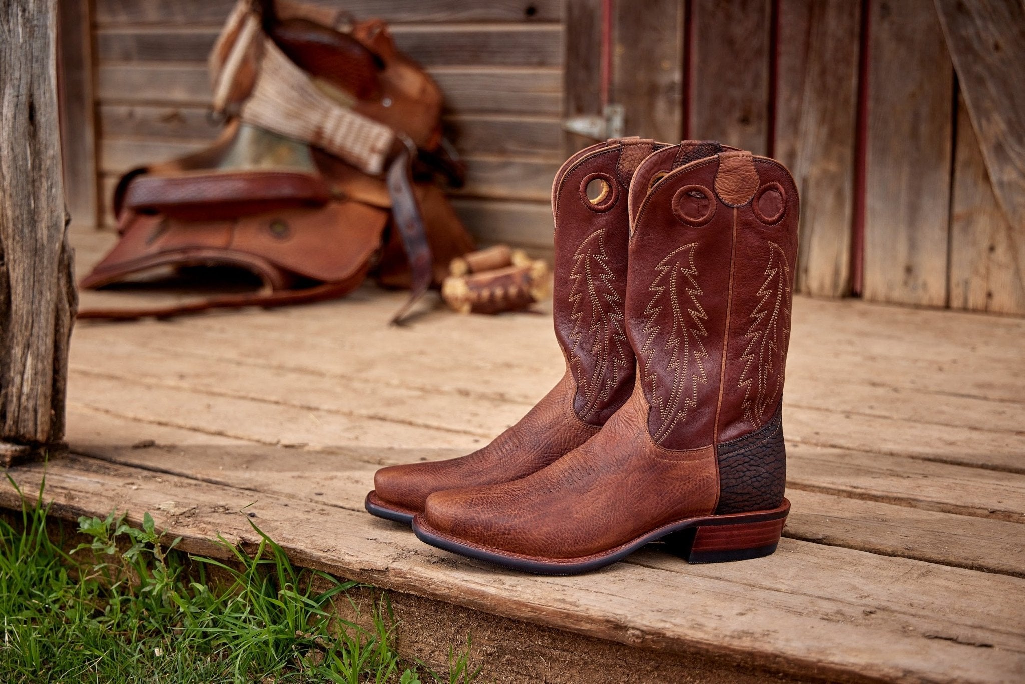 Tecovas Men's The Parker Briar Bullhide Boot - M10072BRI - 7EE