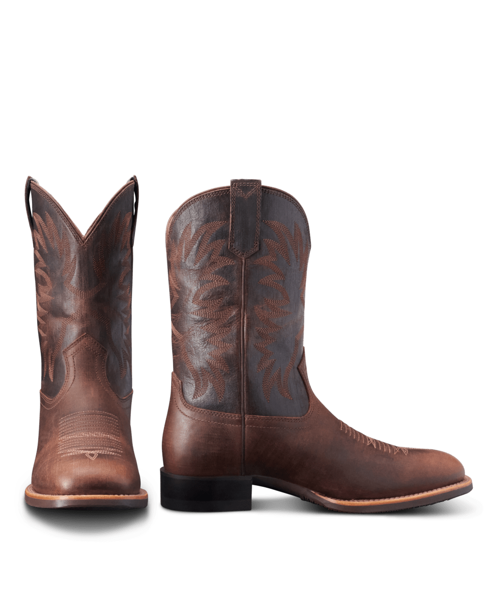 [NEW] Tecovas Men's The Dusty Cigar Cowhide Boots - M10089CIG-7D