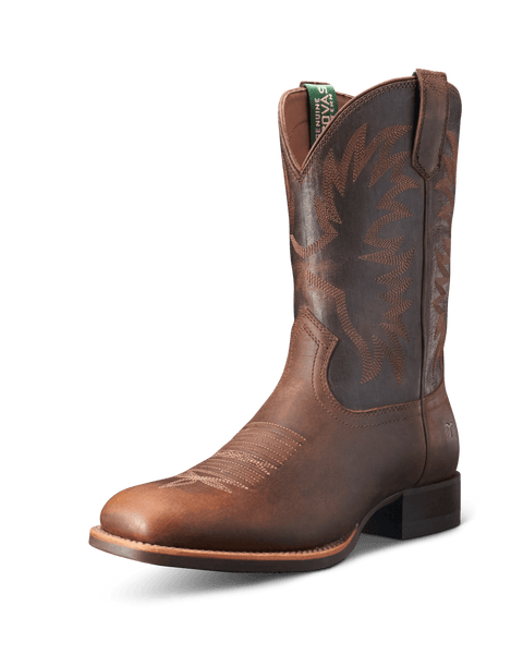 e cigarettes boots Tecovas Men's The Dusty Cigar Cowhide Boots 12