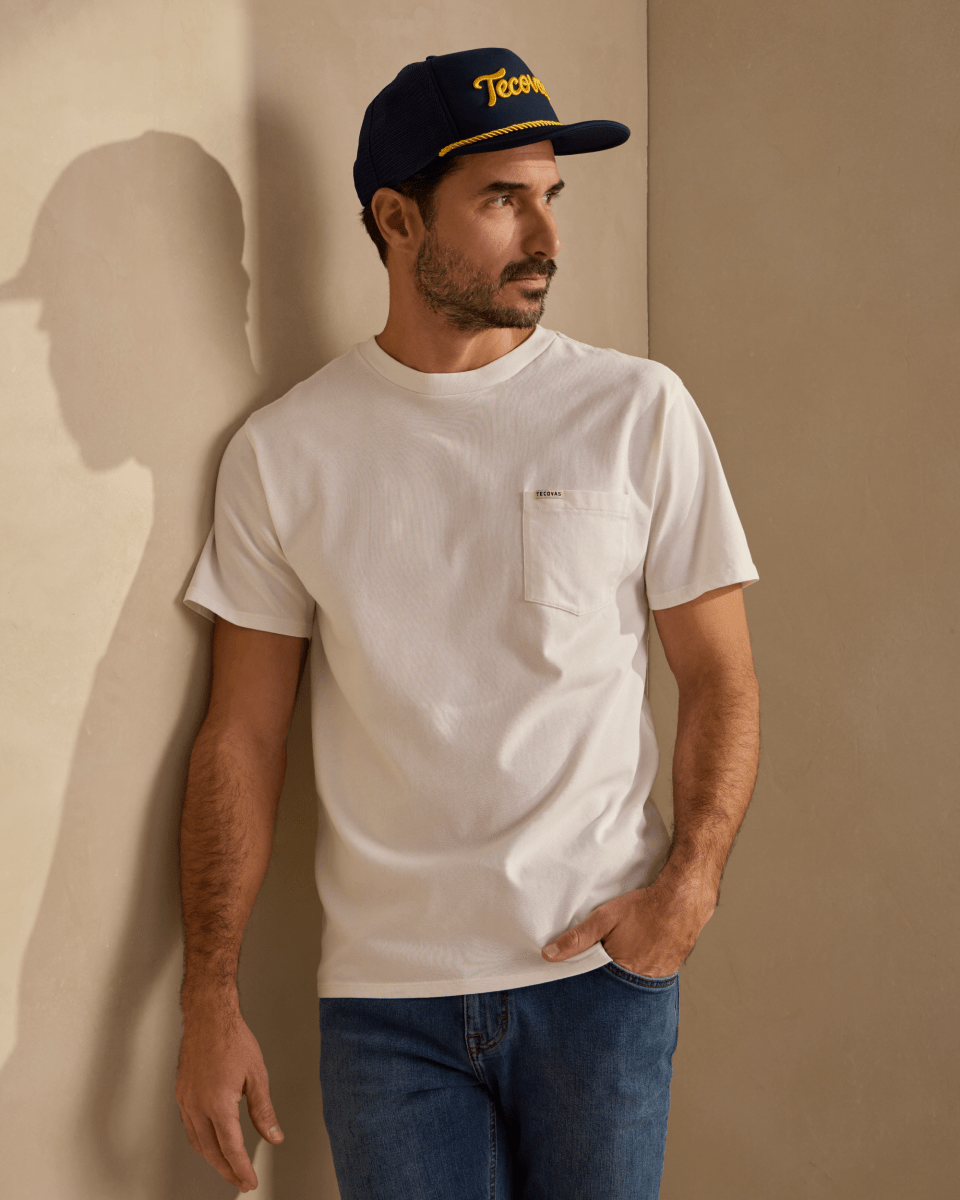 Tecovas Men's Bone Standard Issue Pocket T-Shirt - M40144BON-S