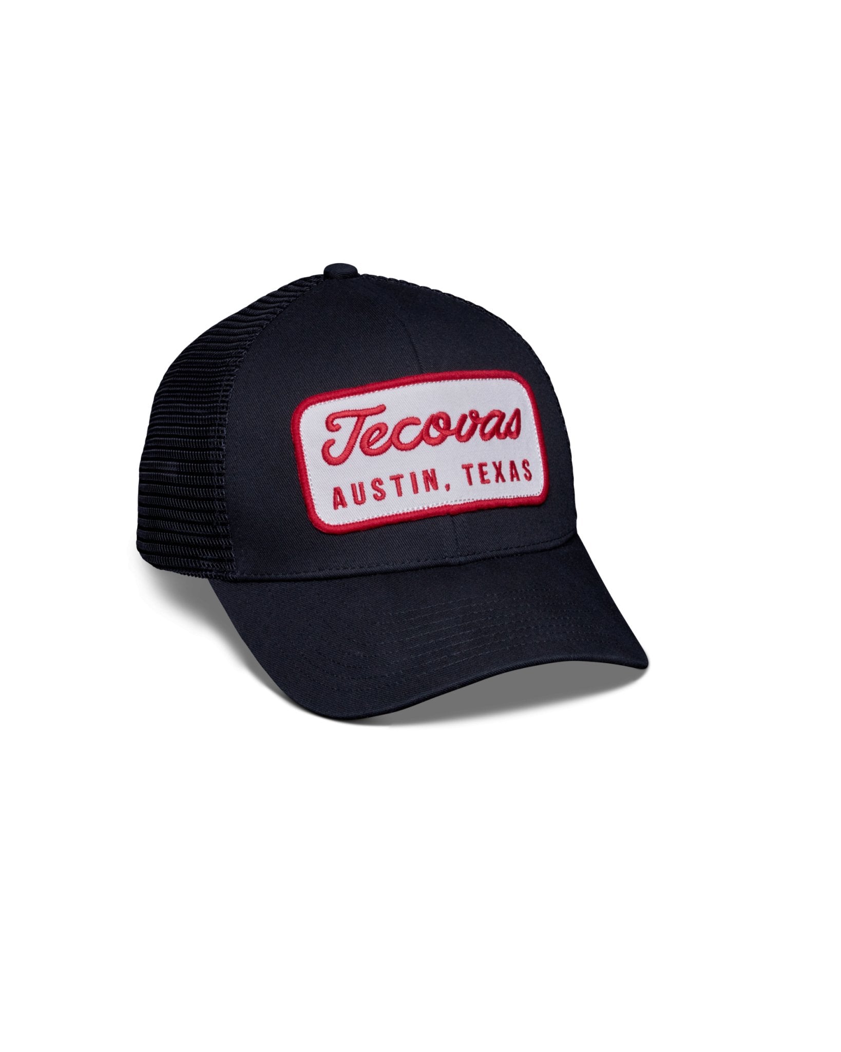 Tecovas Mechanic 6 - Panel Mid Pro Black Trucker Hat - U30375BLK