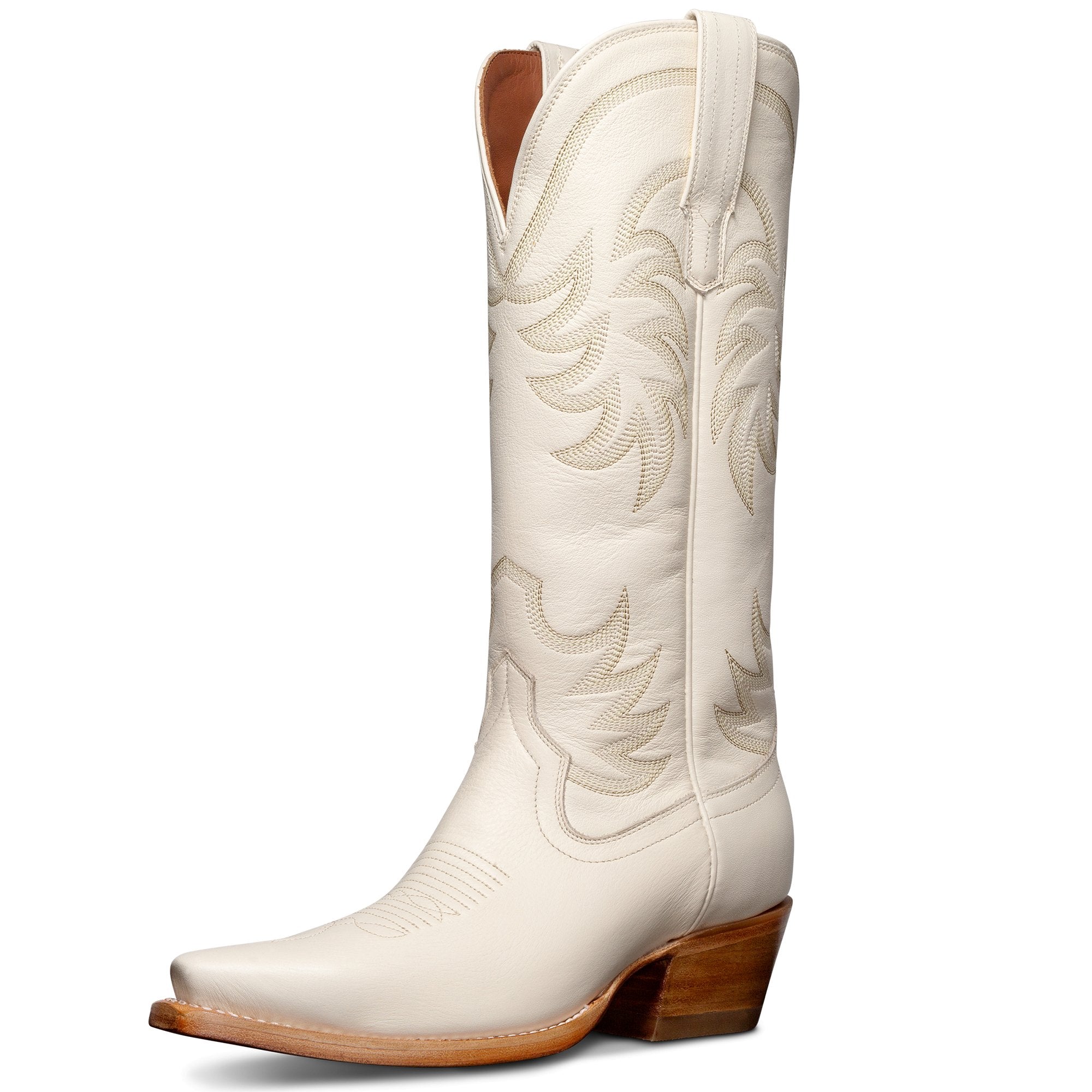 Tecovas Women's The Annie Bone Calfskin Boot - W20007BON - 5B