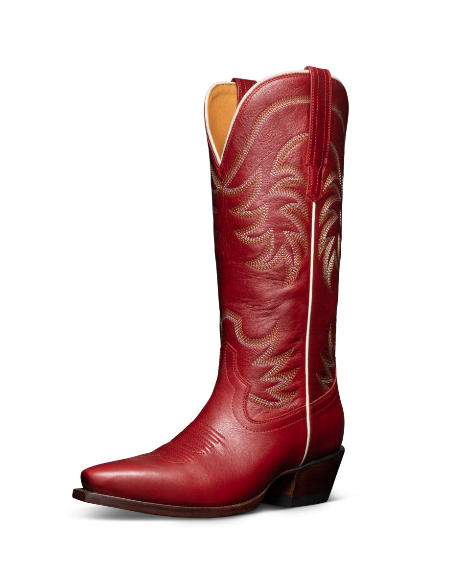 Tecovas Women's The Annie Scarlet Bovine Boot - W20007SCR - 5B