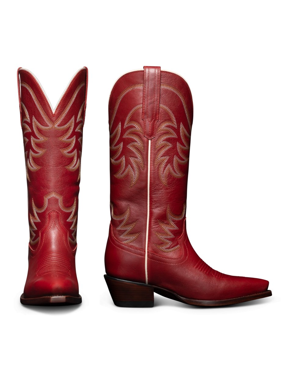 Tecovas Women's The Annie Scarlet Bovine Boot - W20007SCR - 5B