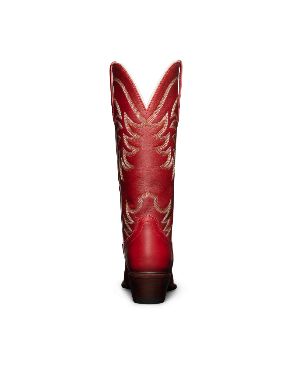 Tecovas Women's The Annie Scarlet Bovine Boot - W20007SCR - 5B