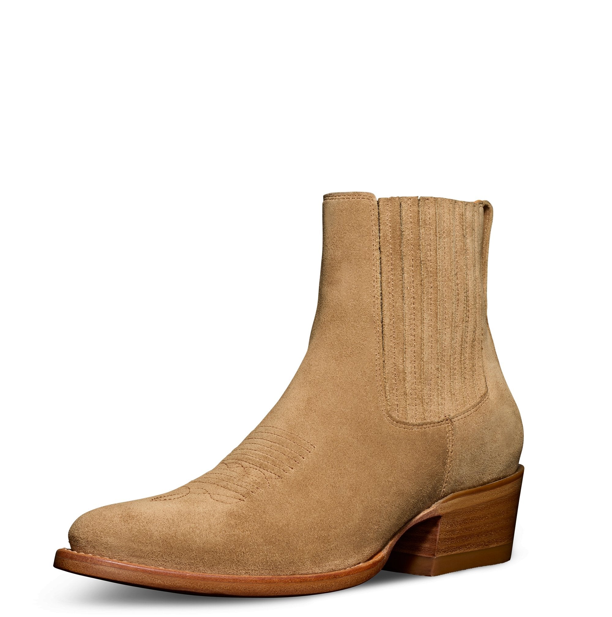 Tecovas Women's The Taylor Tan Suede Boots - W20030LAT - 5B