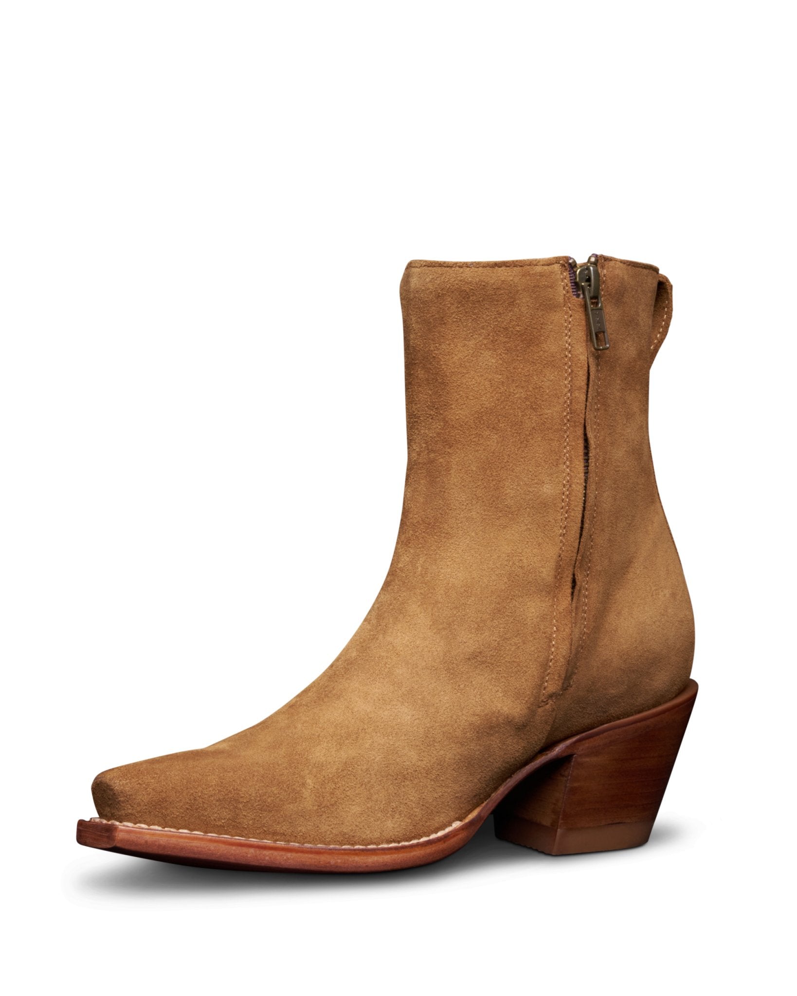 Tecovas Women's The Georgia Toffee Suede Boots - W20044TFF - 5B