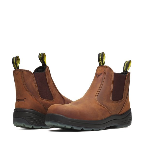 Thorogood Men's 6" ThoroFlex Series Crazy Horse Round Composite Safety Toe Work Boot - 804 - 3166 - 8M