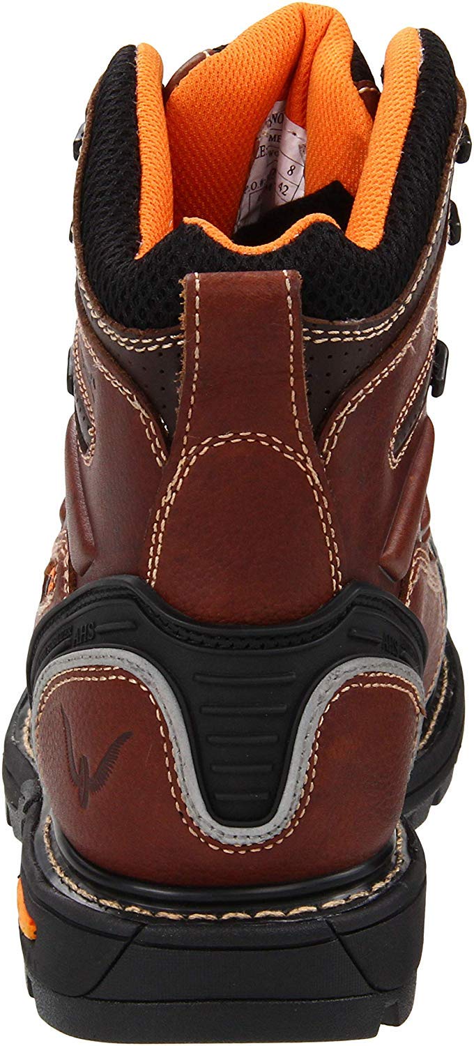 Thorogood Men's 6" GenFlex2 Series Brown Round Composite Safety Cap Toe Work Boot - 804 - 4445 - 7M